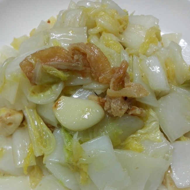清炒大白菜