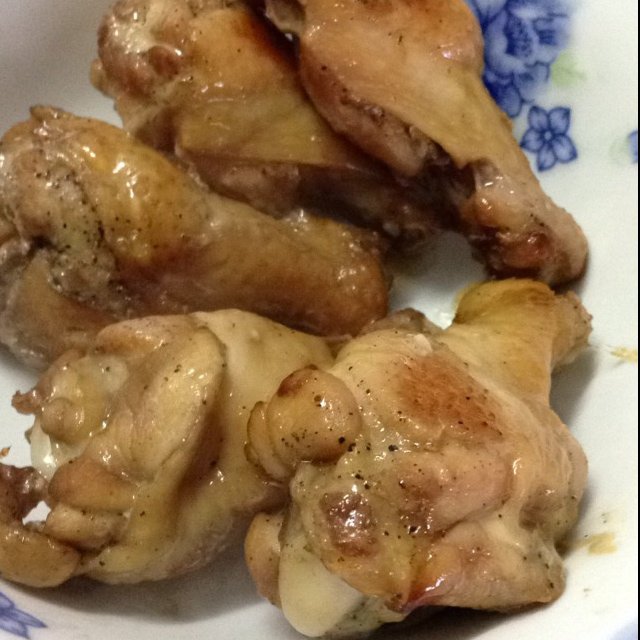 黑胡椒烤鸡翅