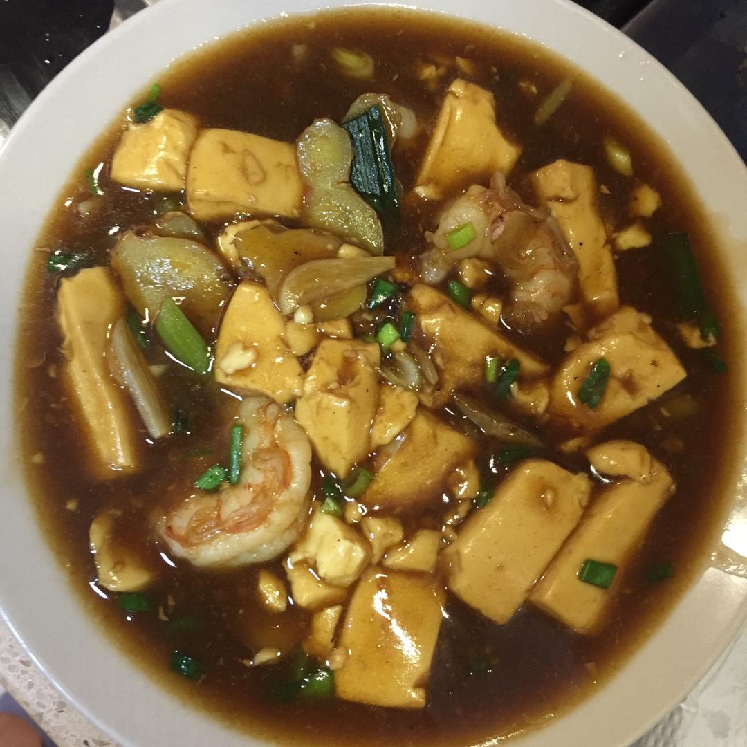 虾仁豆腐
