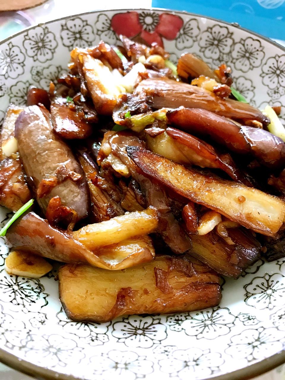 老丁的私房菜-油焖茄子