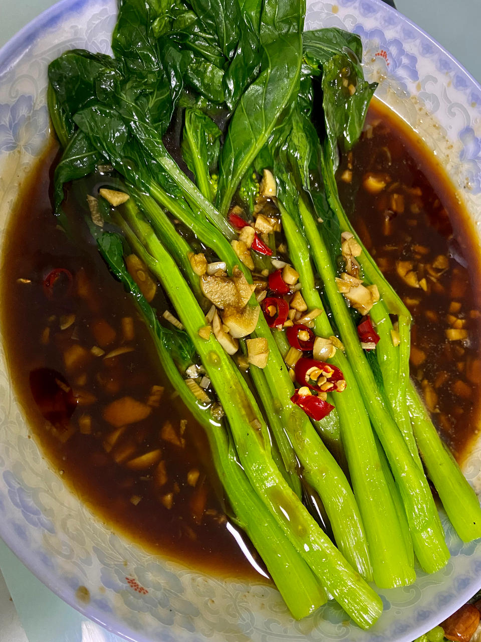 🔥比肉好吃的蒜蓉蚝油菜心！好吃不胖系列
