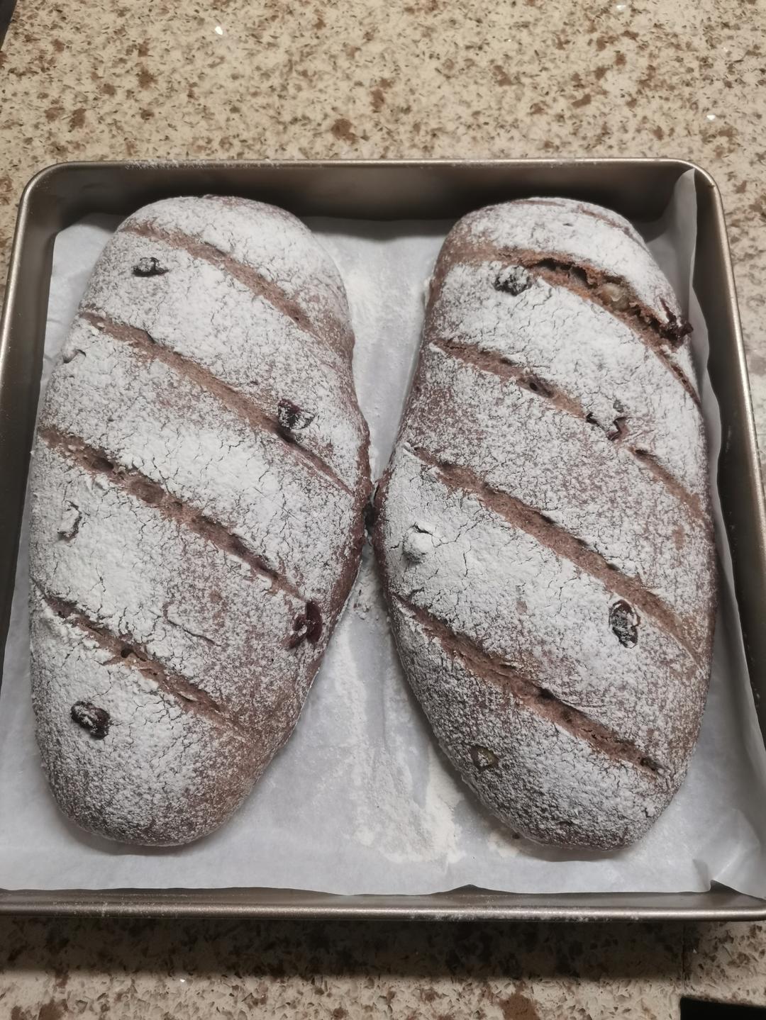 不用揉面的减脂全麦欧包