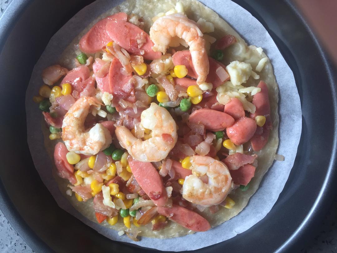 易操作手抓饼披萨