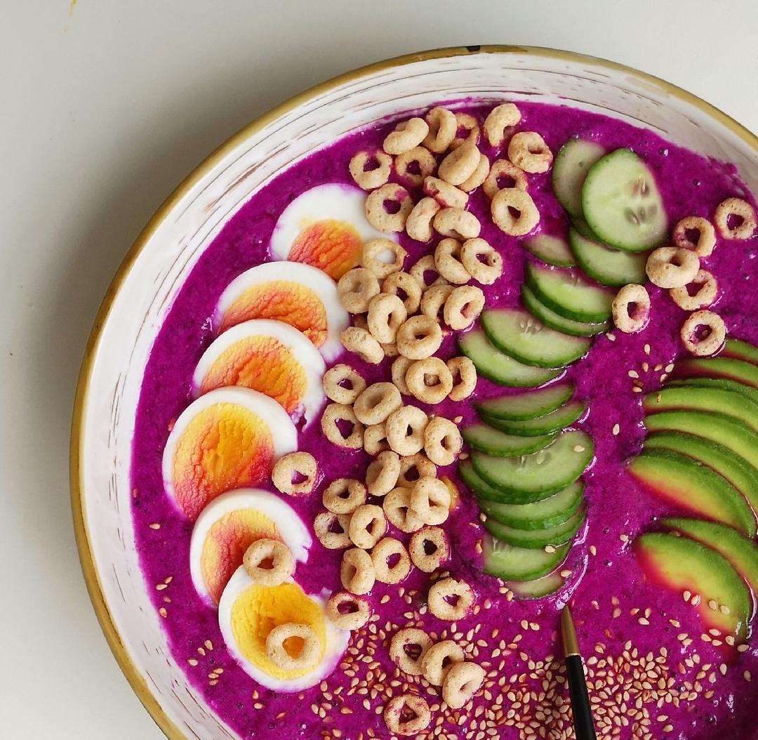 燕麦smoothie bowl