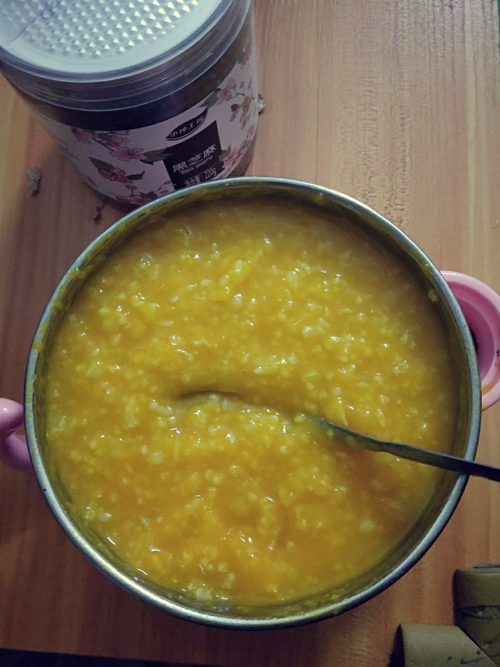 电饭煲版南瓜小米粥