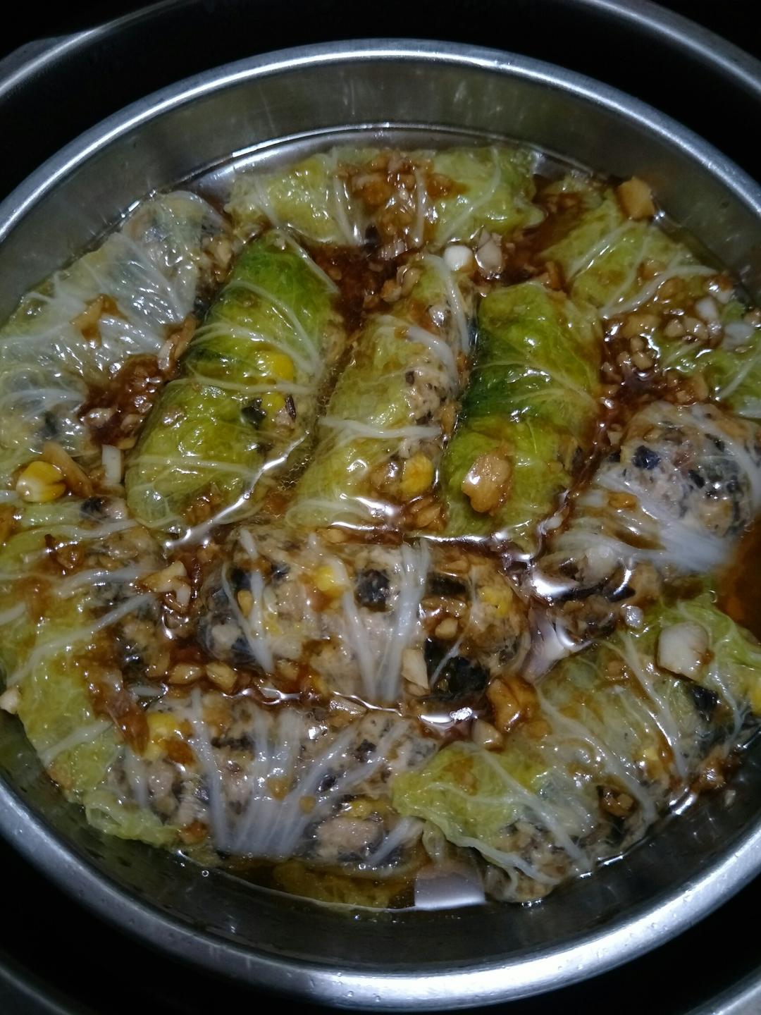 肉酿白菜卷