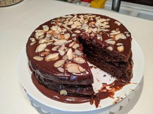 快手巧克力蛋糕 The best fudge chocolate cake的做法 步骤17