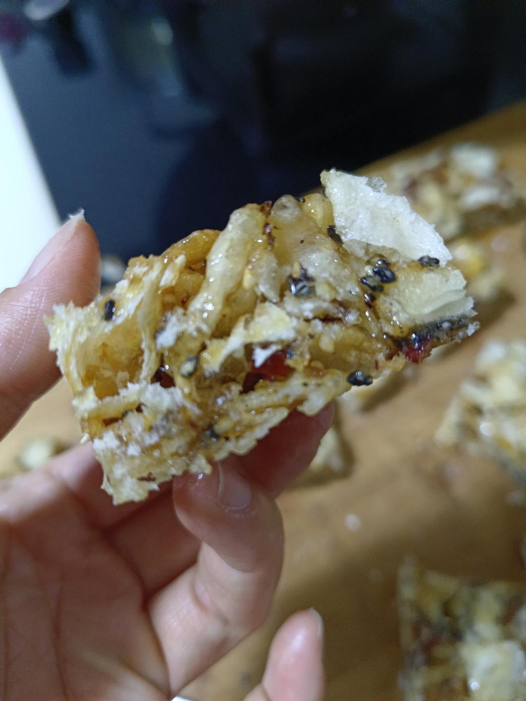 零失败沙琪玛【饺子皮版】