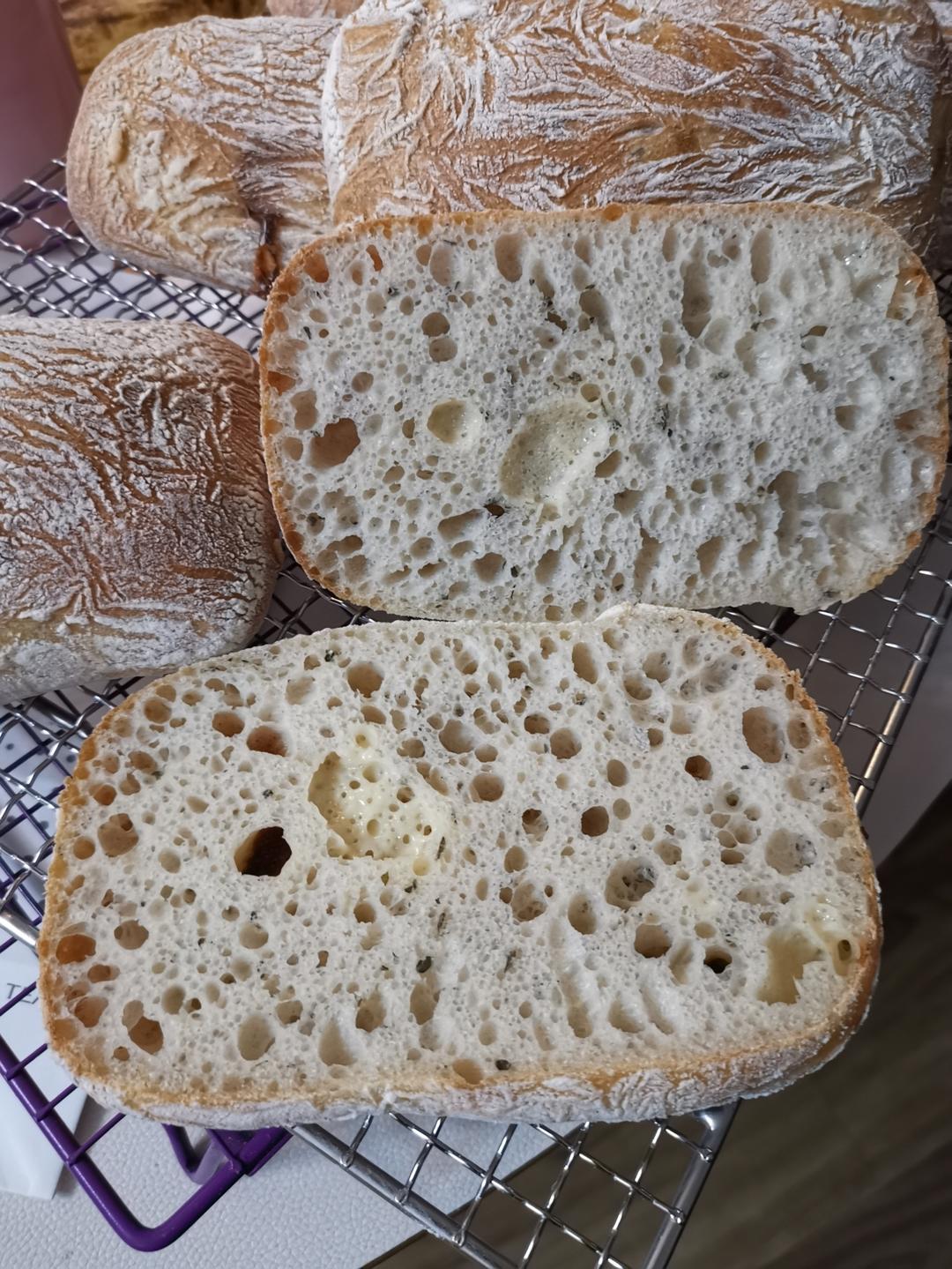 菠菜芝士恰巴塔