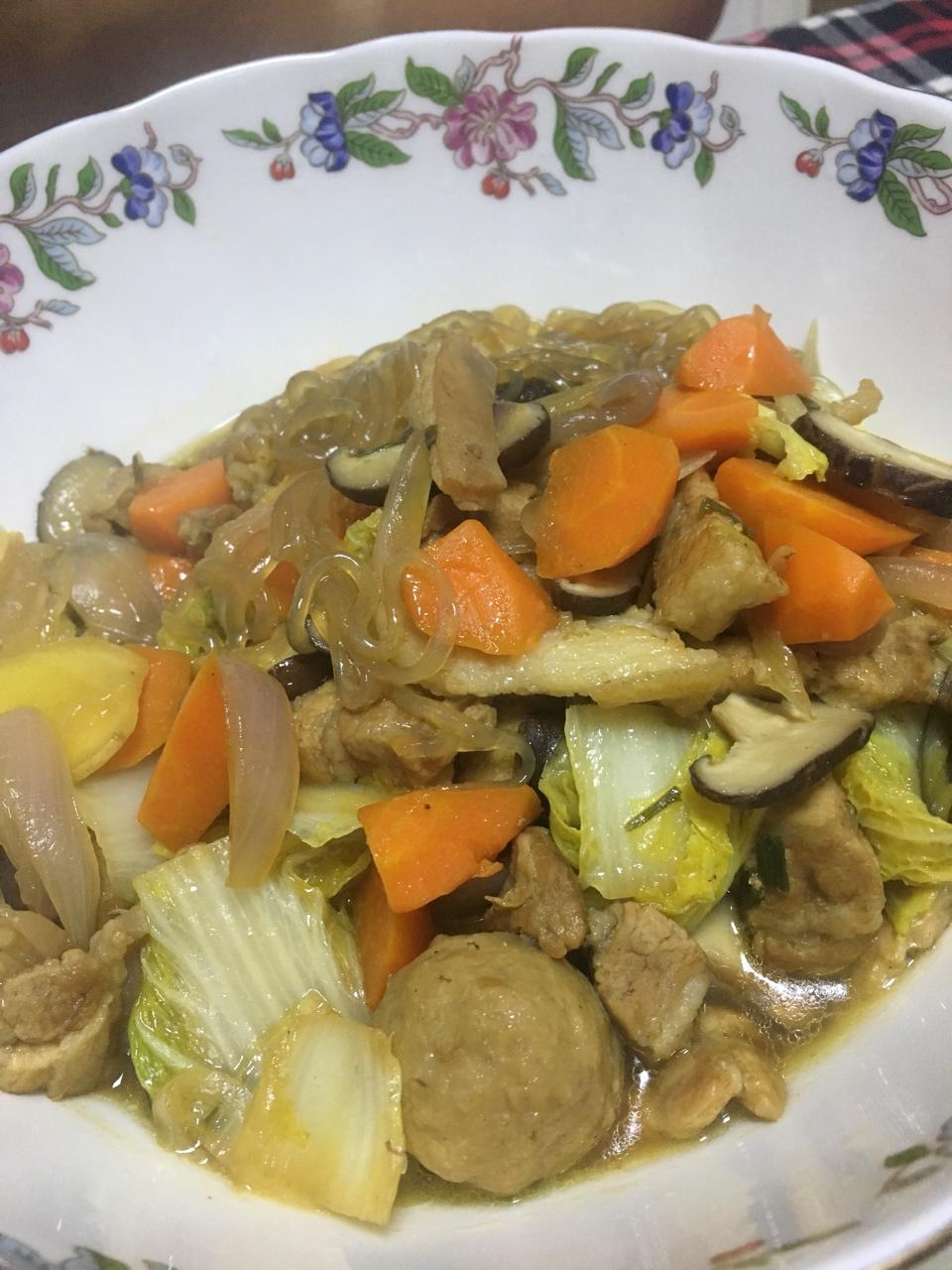 白菜炖粉条