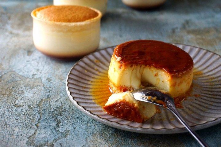 云裳phqe做的日式焦糖布丁烧北鼎烤箱食谱