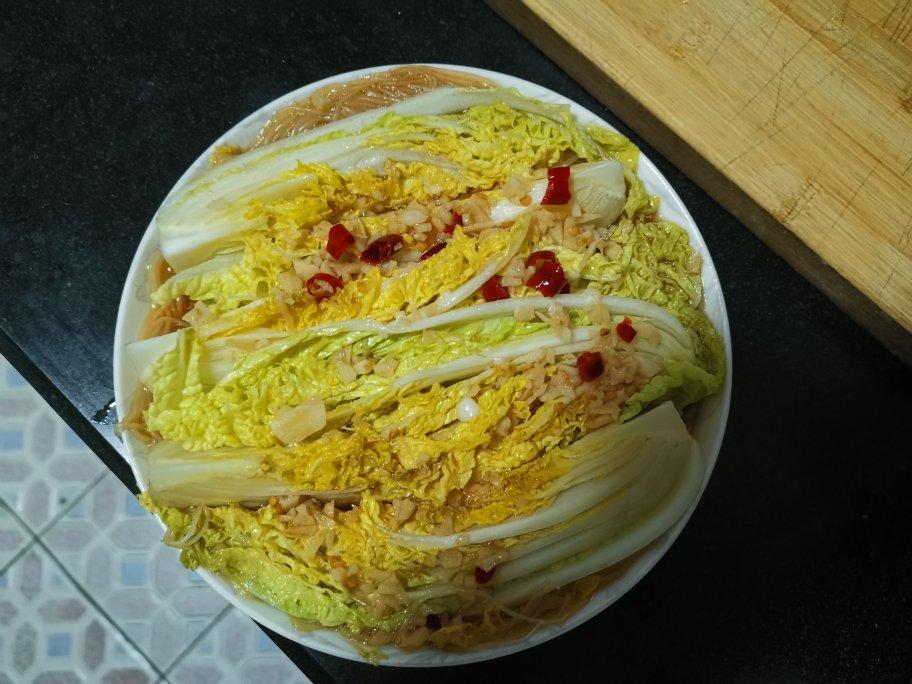 蒜蓉粉丝娃娃菜