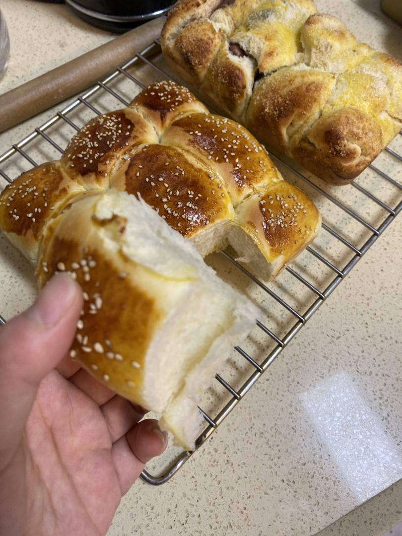 超软牛奶餐包，此配方超软不甜易出膜，放一礼拜不变硬