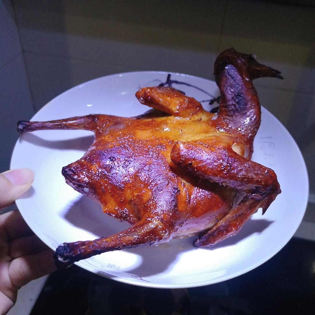 烤箱版脆皮烤乳鸽（内含脆皮的秘决）
