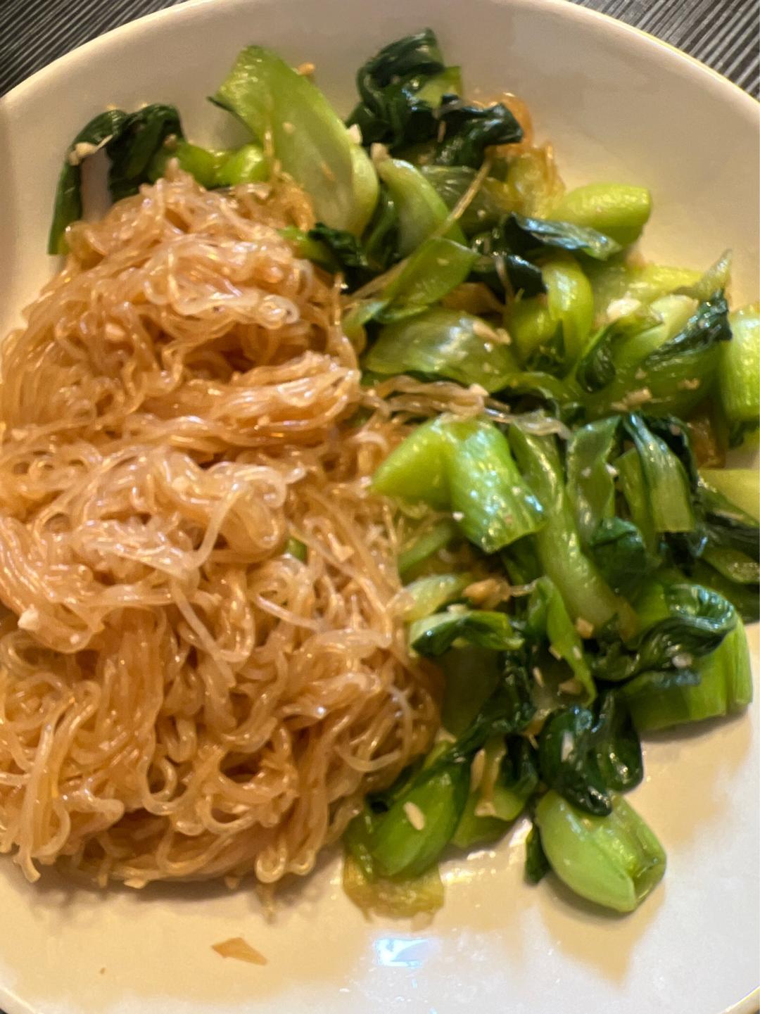 素炒油菜