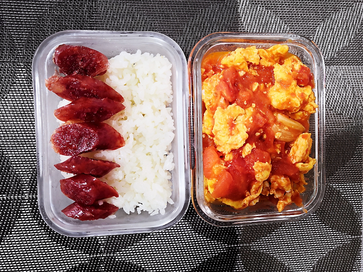 明日的盒饭—西红柿炒鸡蛋的做法 步骤7