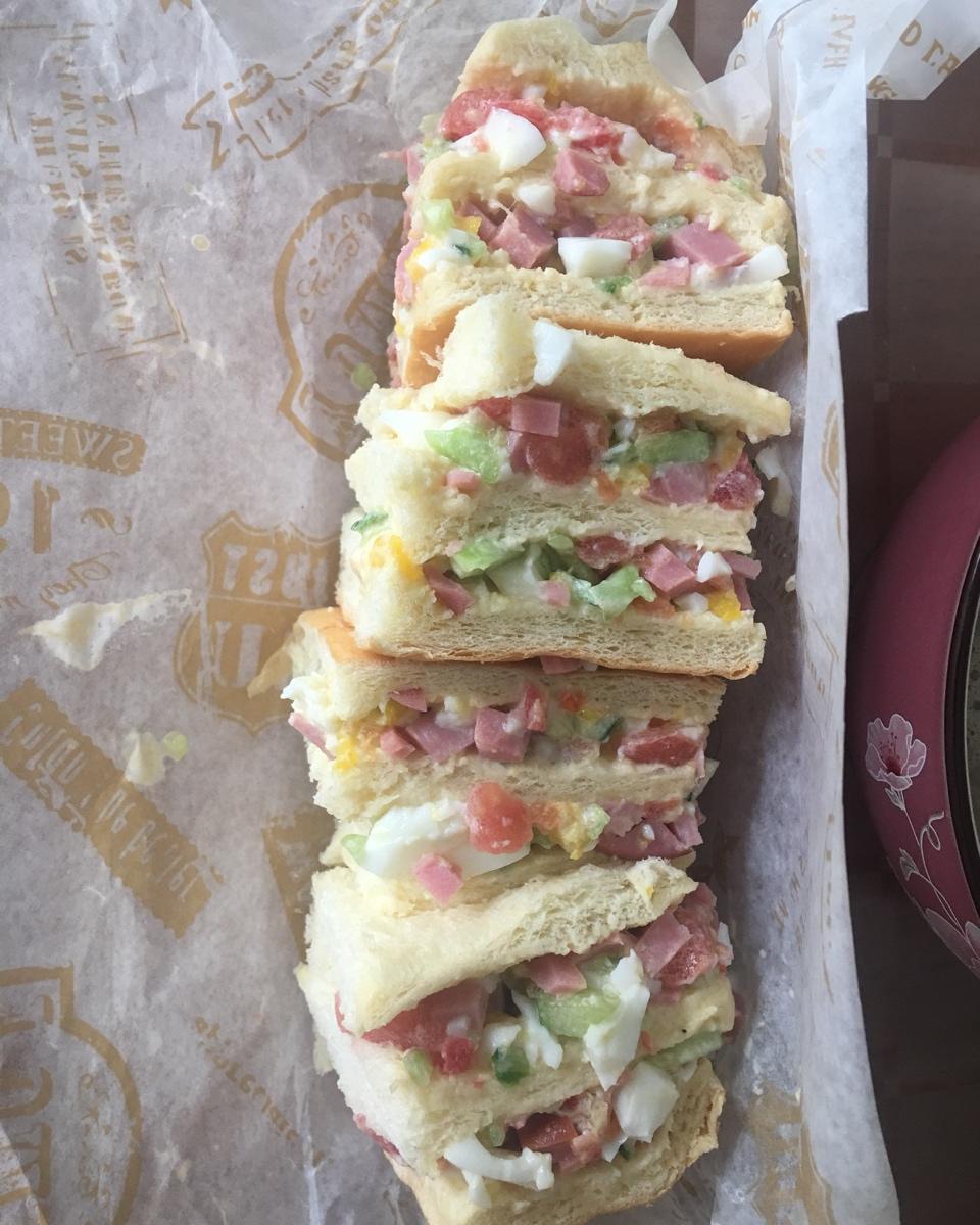 快手美味鸡蛋三明治