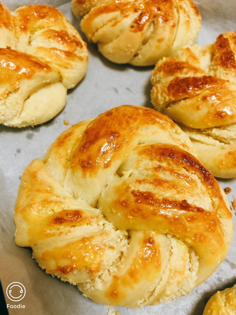 椰香四溢的椰蓉面包