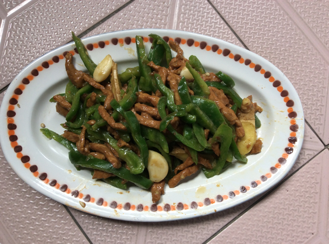 青椒肉丝