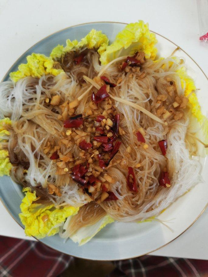 蒜蓉粉丝娃娃菜