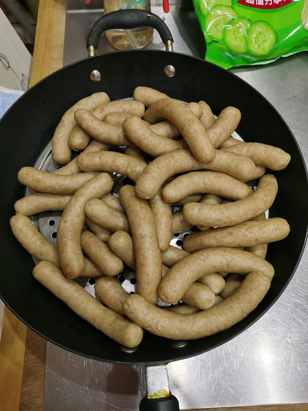 脆皮肠--烤肠