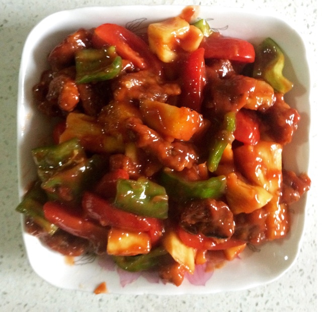 菠萝咕噜肉