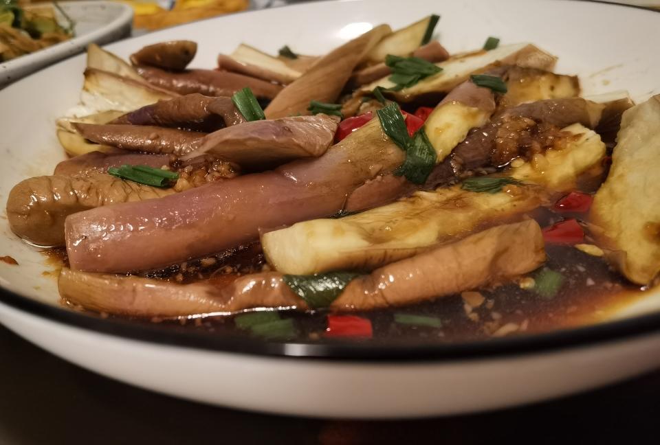 蒸茄子