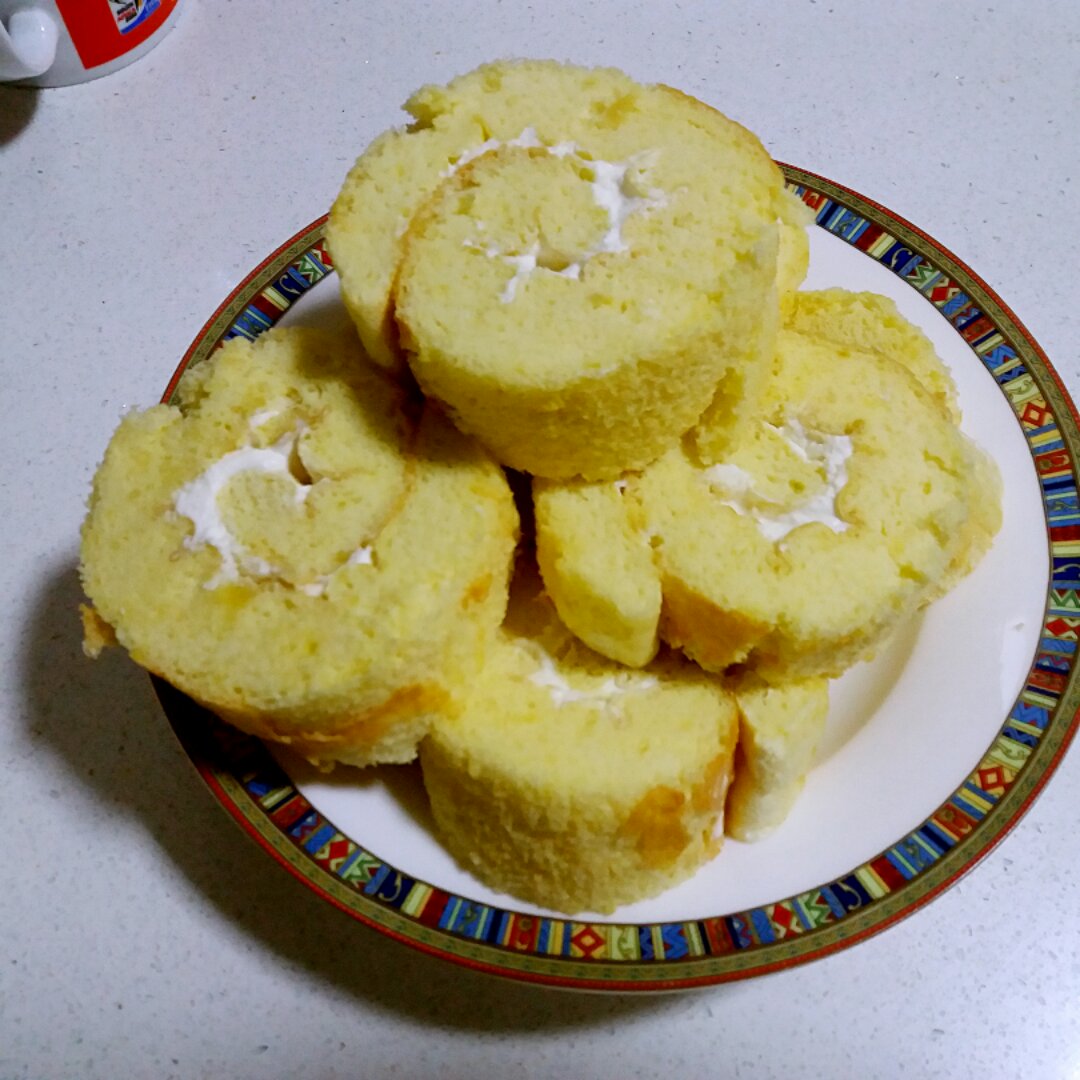 原味蛋糕卷