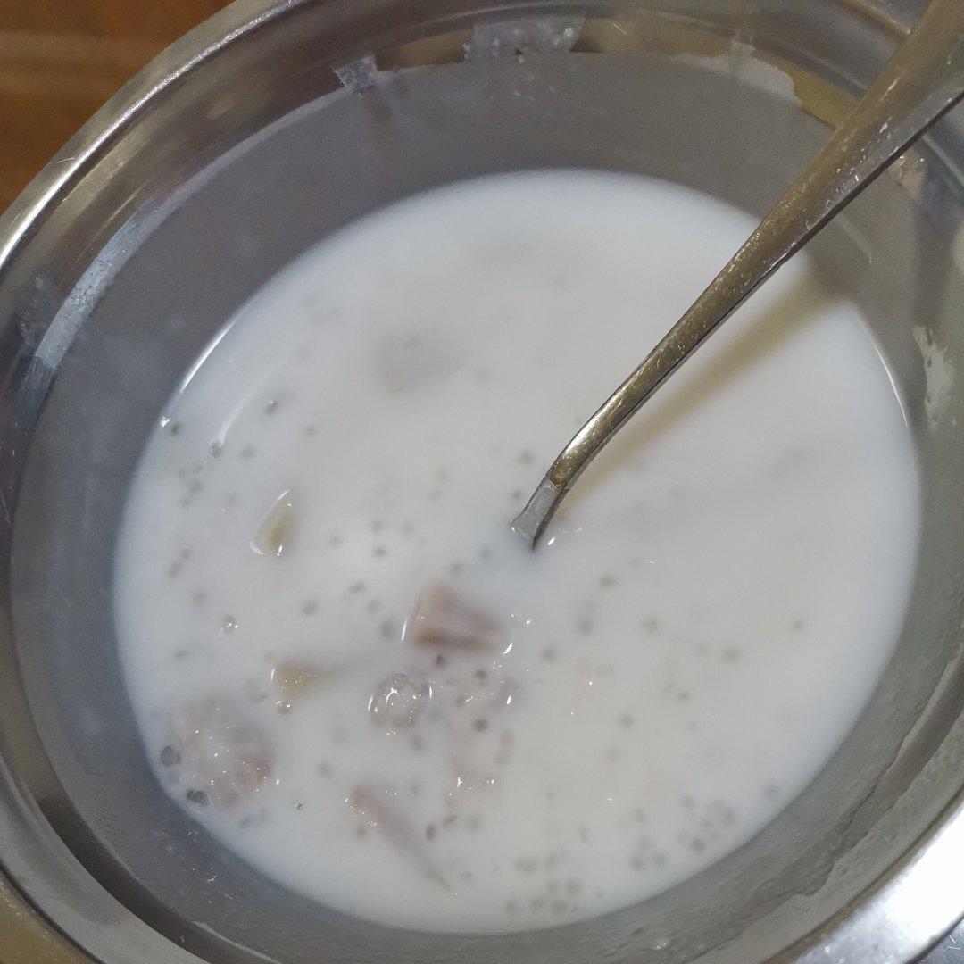 香芋椰汁西米露