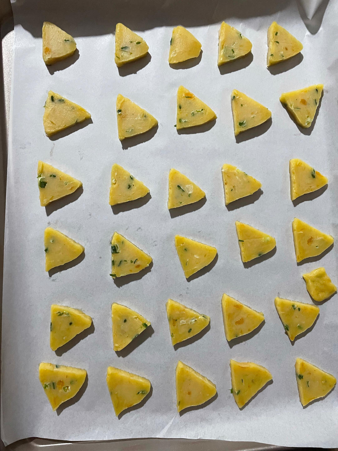 无需打发❗️零失败做香葱咸蛋黄饼干