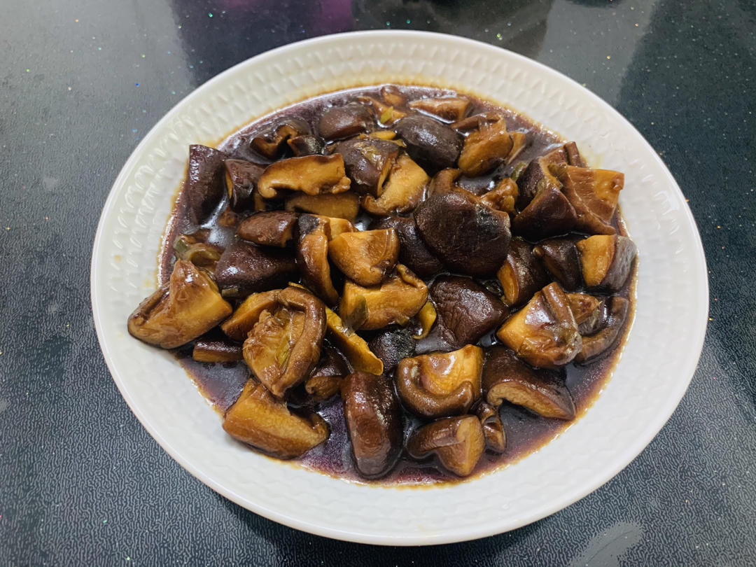 快手烧香菇