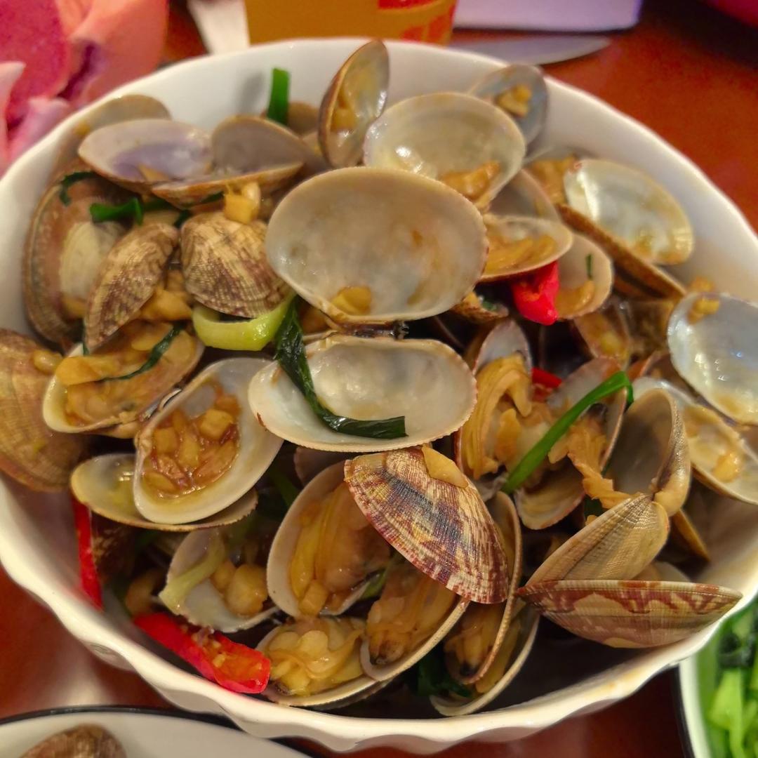 5分钟快手菜❗️秒杀路边摊爆炒花甲～好吃到爆