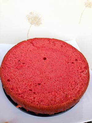 红丝绒蛋糕（8寸）的做法 步骤7