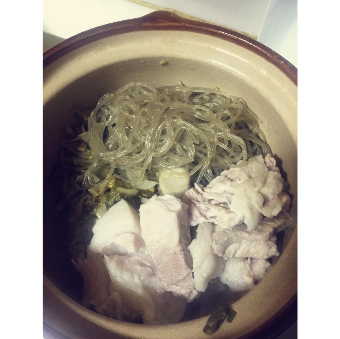 酸菜猪肉炖粉条