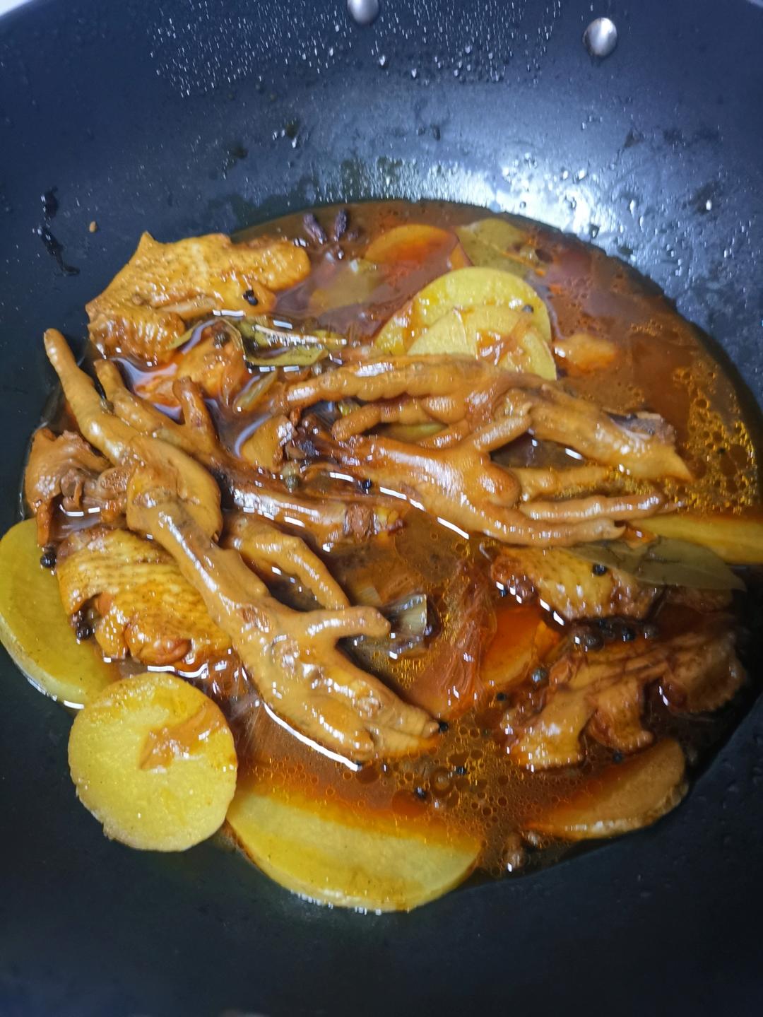 自制周黑鸭甜辣鸡爪鸭翅(家常简易版)