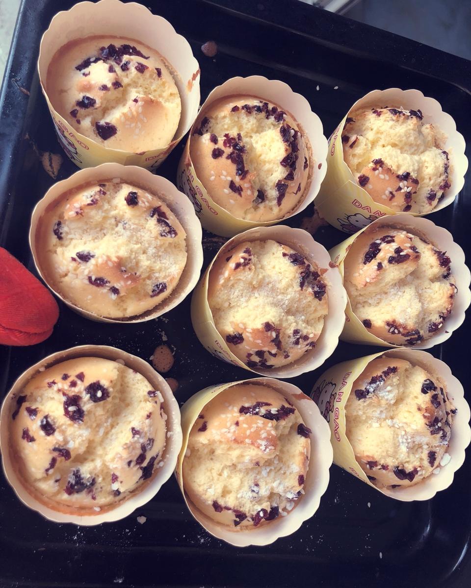 不会回缩的纸杯蛋糕--海氏烤箱定制