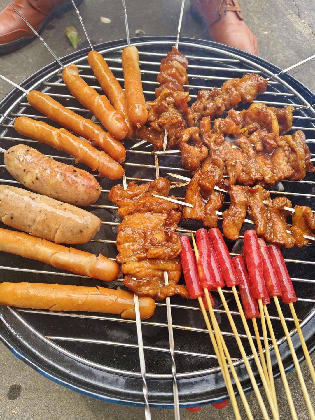 绝赞烧烤风味的五花肉腌制