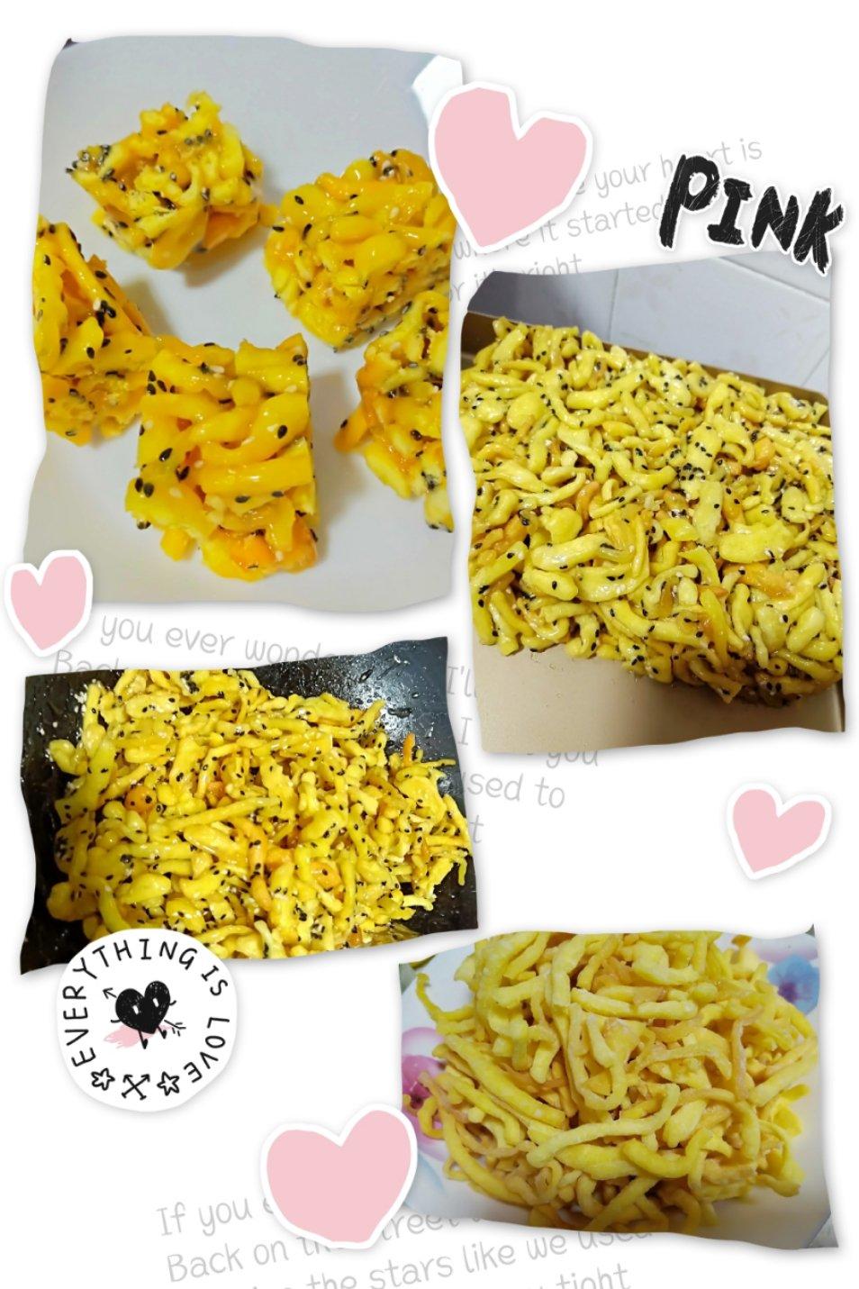 （视频食谱）自制沙琪玛／萨其马