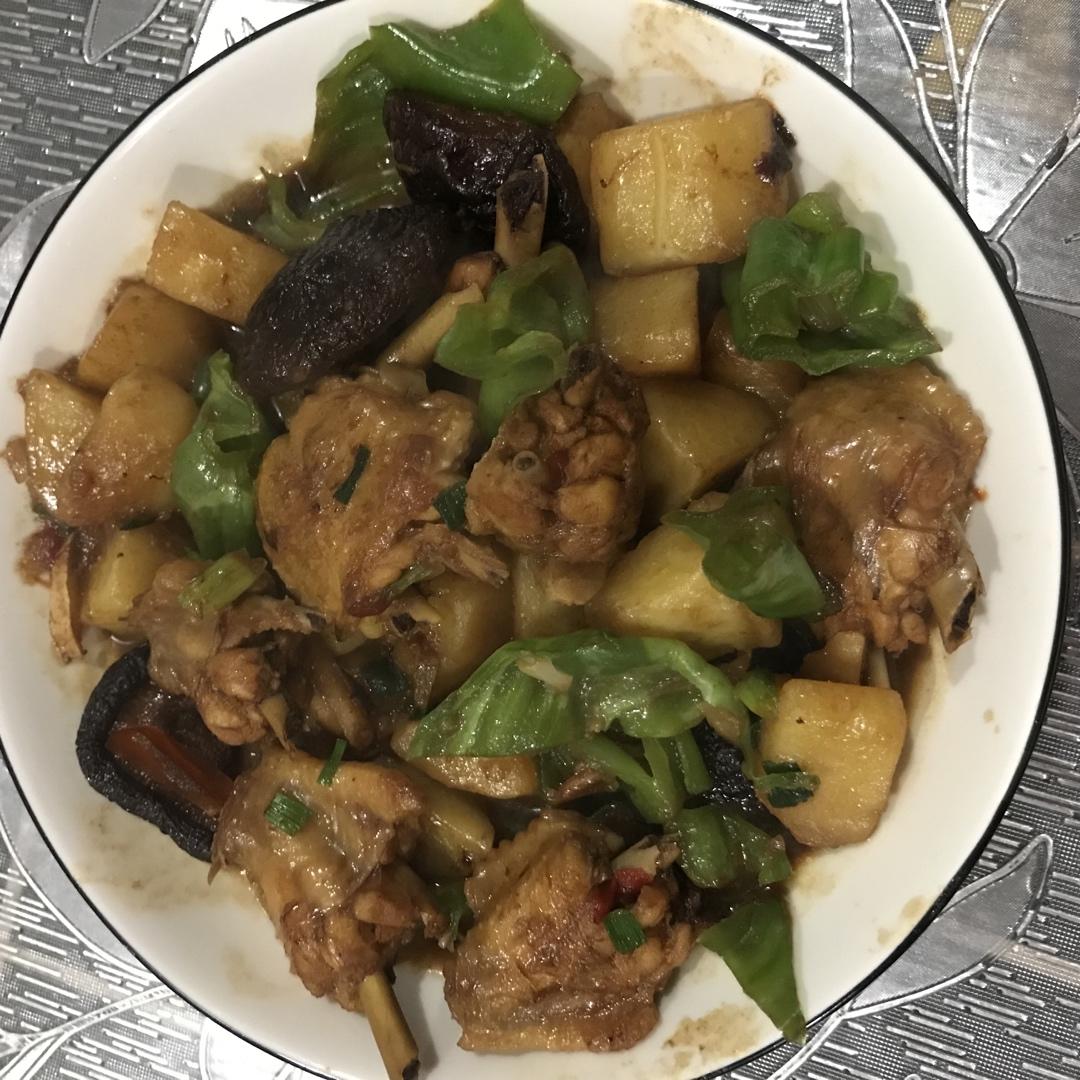 土豆烧鸡翅