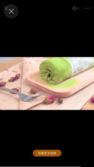 网红毛巾卷-抹茶红豆的做法 步骤12