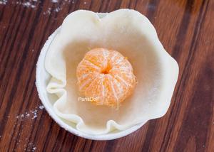 水果糯米糍 |雪媚娘中间包了小橘子🍊的做法 步骤7
