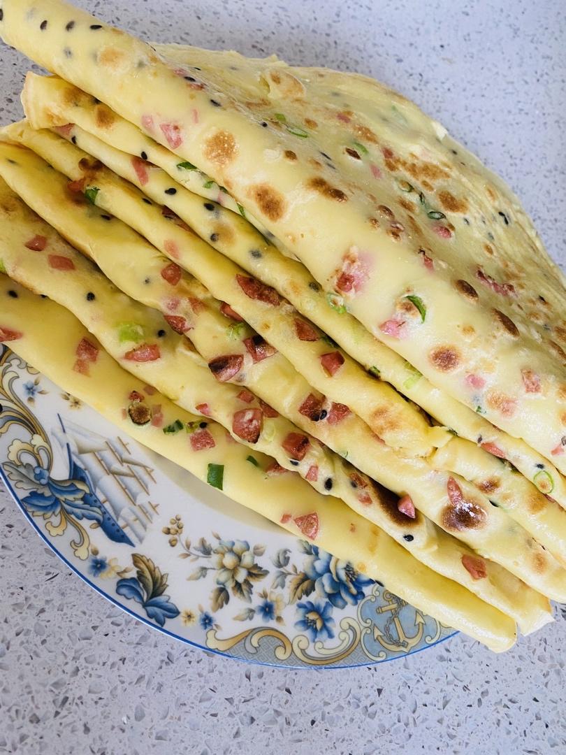 葱花鸡蛋饼
