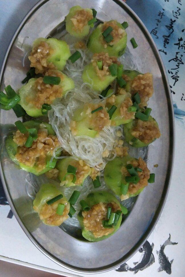 蒜蓉粉丝蒸丝瓜
