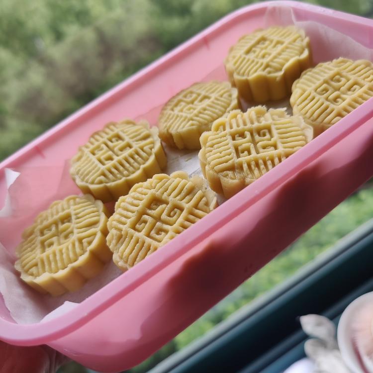 家庭版快手减脂绿豆糕（麻油蜂蜜版无黄油无蔗糖无麦芽糖）