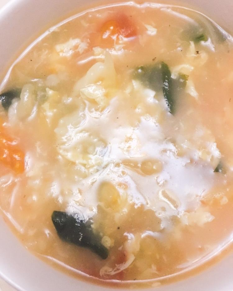 简单早餐-疙瘩汤