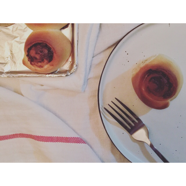 橙香肉桂卷