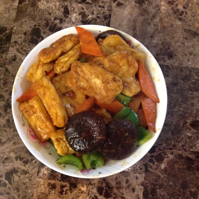 焦溜豆腐