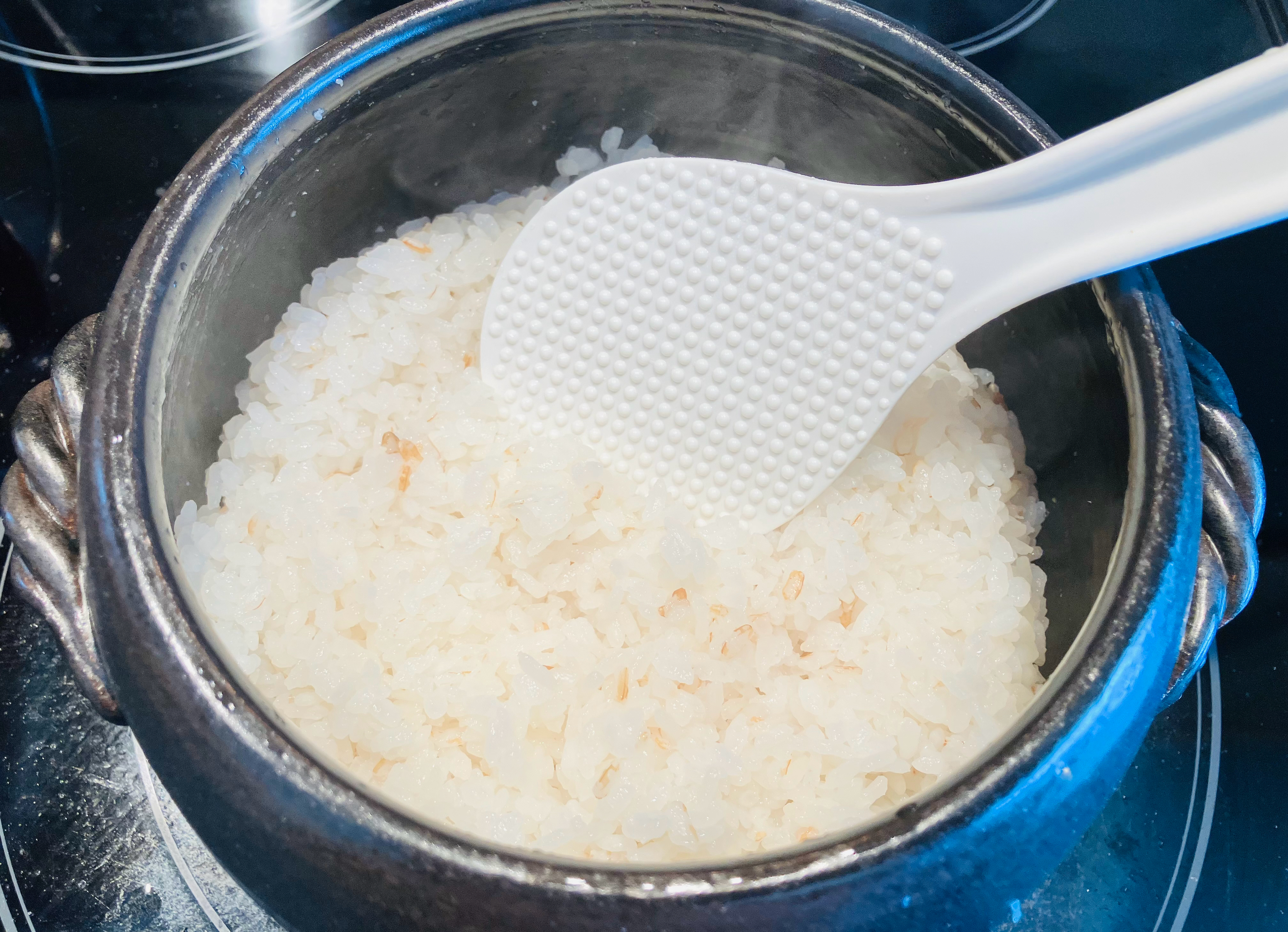 #373万古烧土锅-白米饭的做法 步骤8