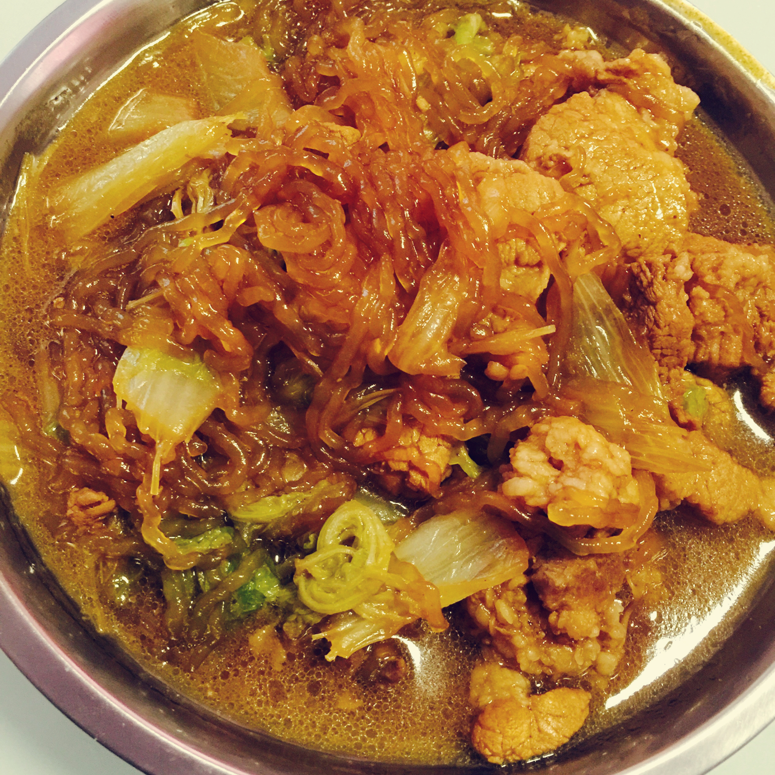 猪肉白菜炖粉条