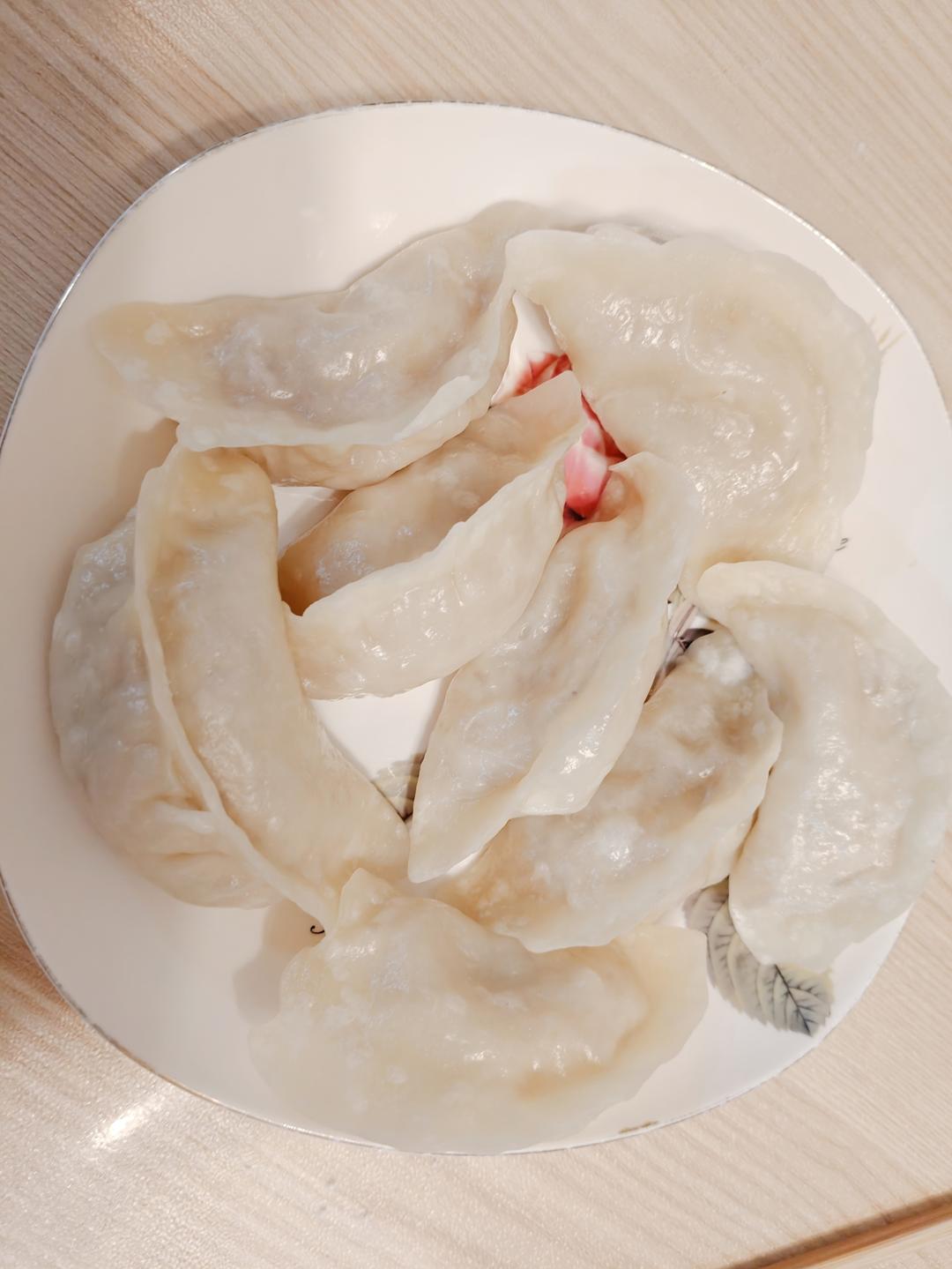 萝卜素馅蒸饺